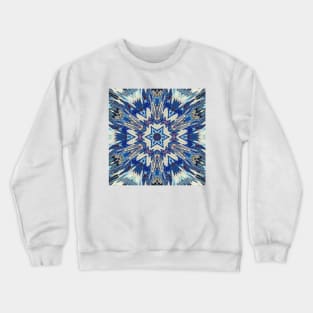 Blue Marble Star Crewneck Sweatshirt